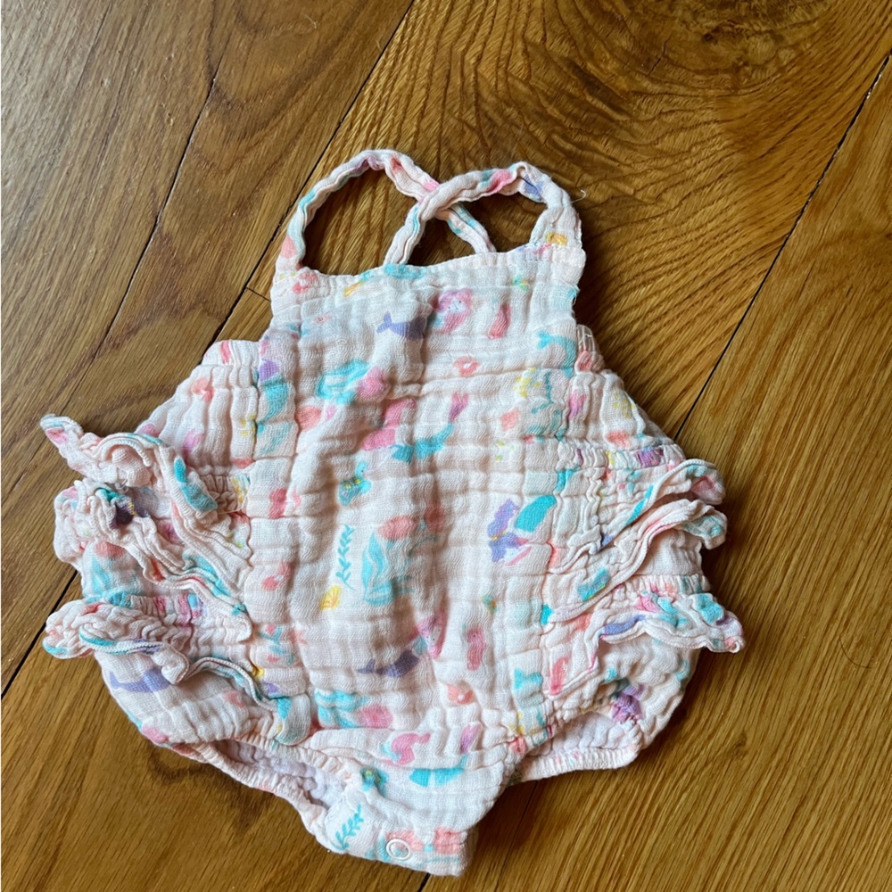 Angel dear mermaid romper